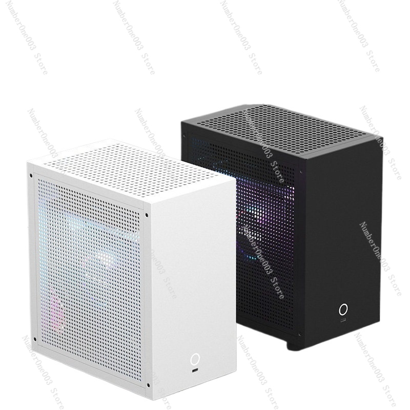 Psu Computer - M21 / M31 Mini-ITX-Computergehäuse, unterstützt 120-mm-AIO-Flüssigkeitskühler,
