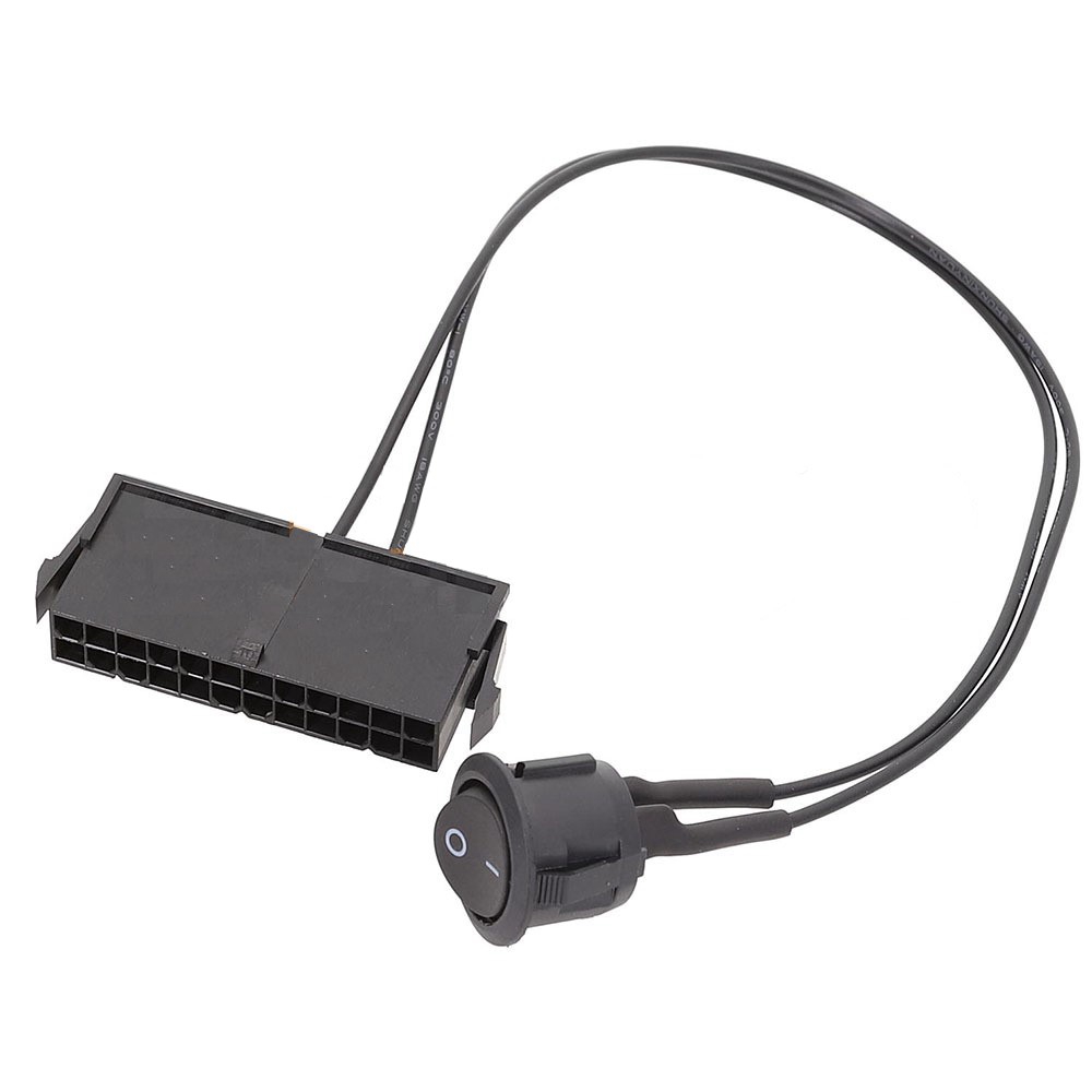 Atx Power Supply - 24-polige ATX-Netzteil-Starter-Tester-Start-Jumper am Aus-Schalter kabel 18awg