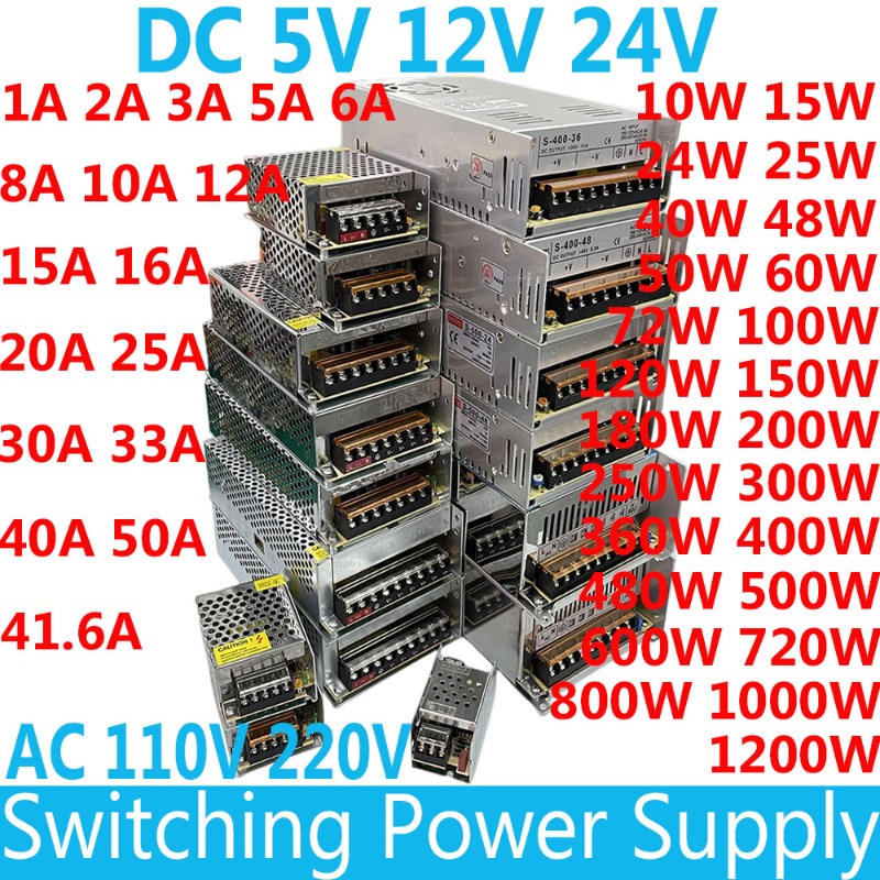 Schaltnetzteil AC 110 V 220 V  – Smps Power Supply Bewertung und Preis