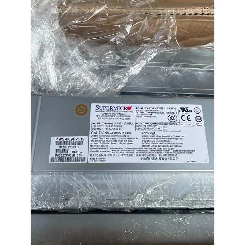 für Supermicro PWS-609P-1R2 65 – Power Supply 650W Bewertung und Preis