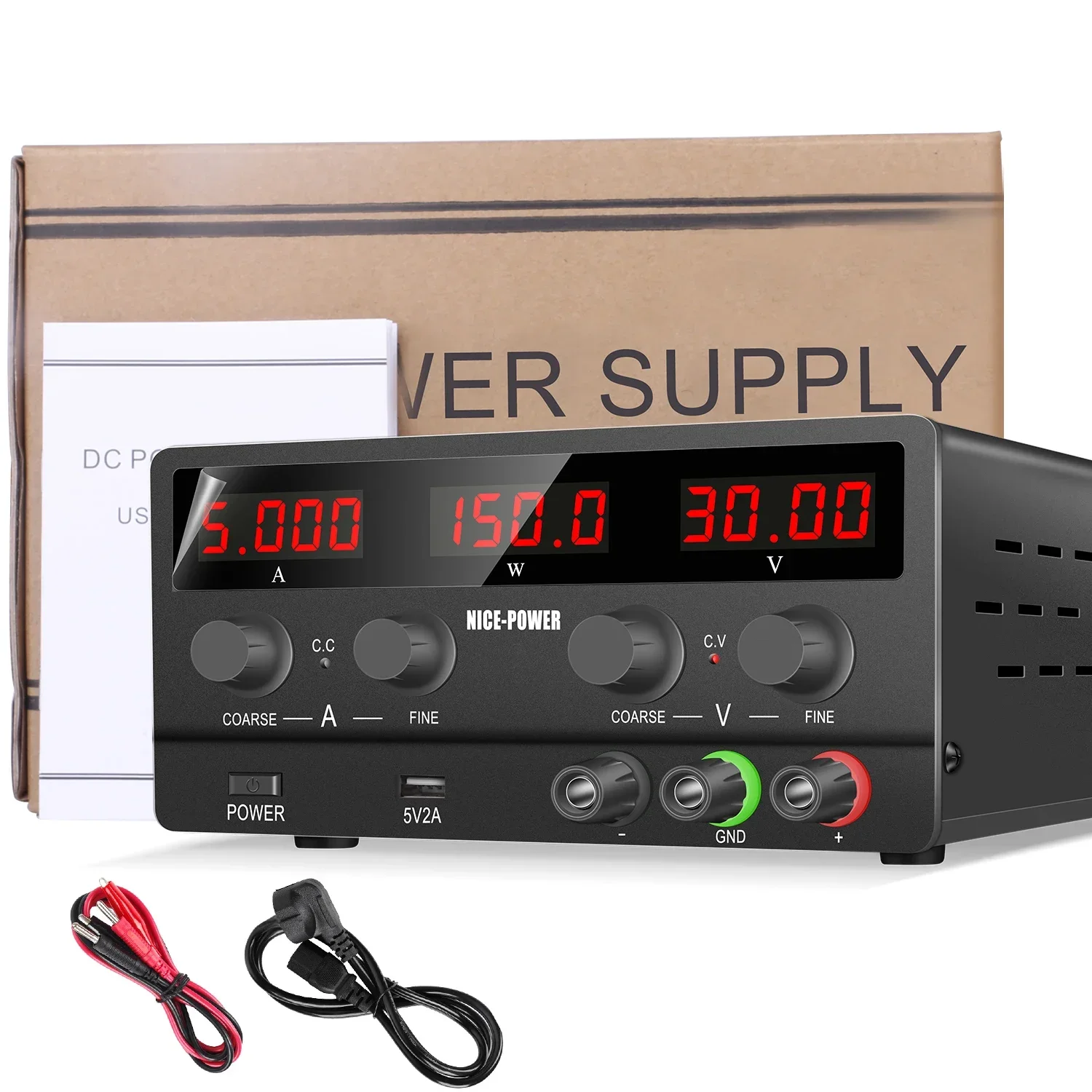 30V 5A 150W DC-Netzteil NICE-P – Smps Power Supply Bewertung und Preis