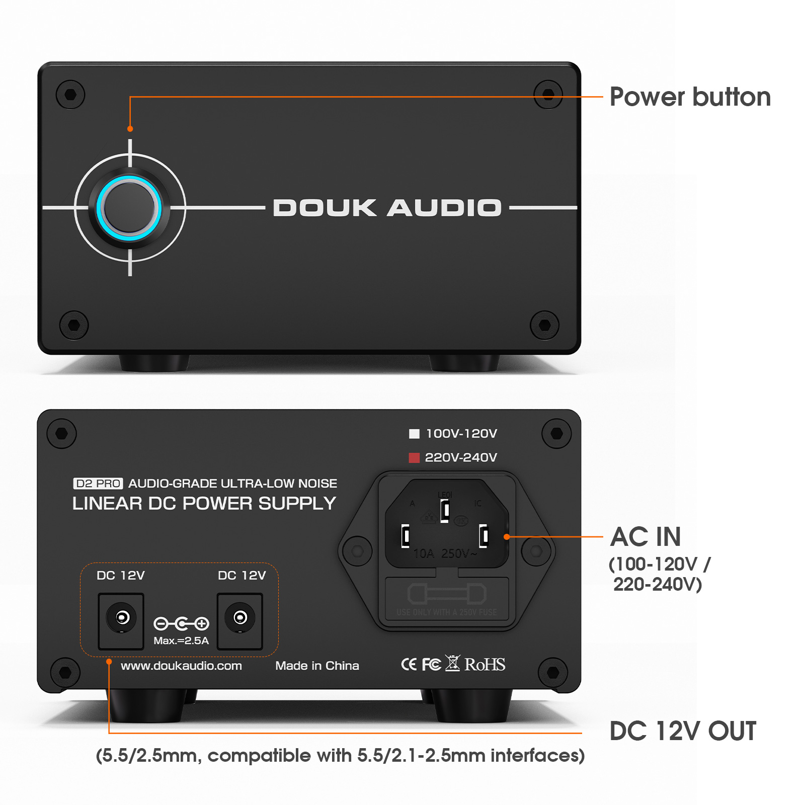 Douk Audio DC 12V 35W geregelt – Dc Power Supply 12V Bewertung und Preis