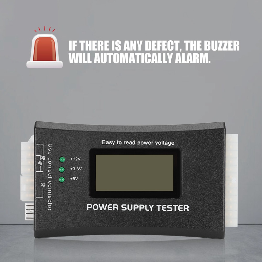 LCD-Display ATX-Netzteil-Teste – Power Supply Tester Bewertung und Preis