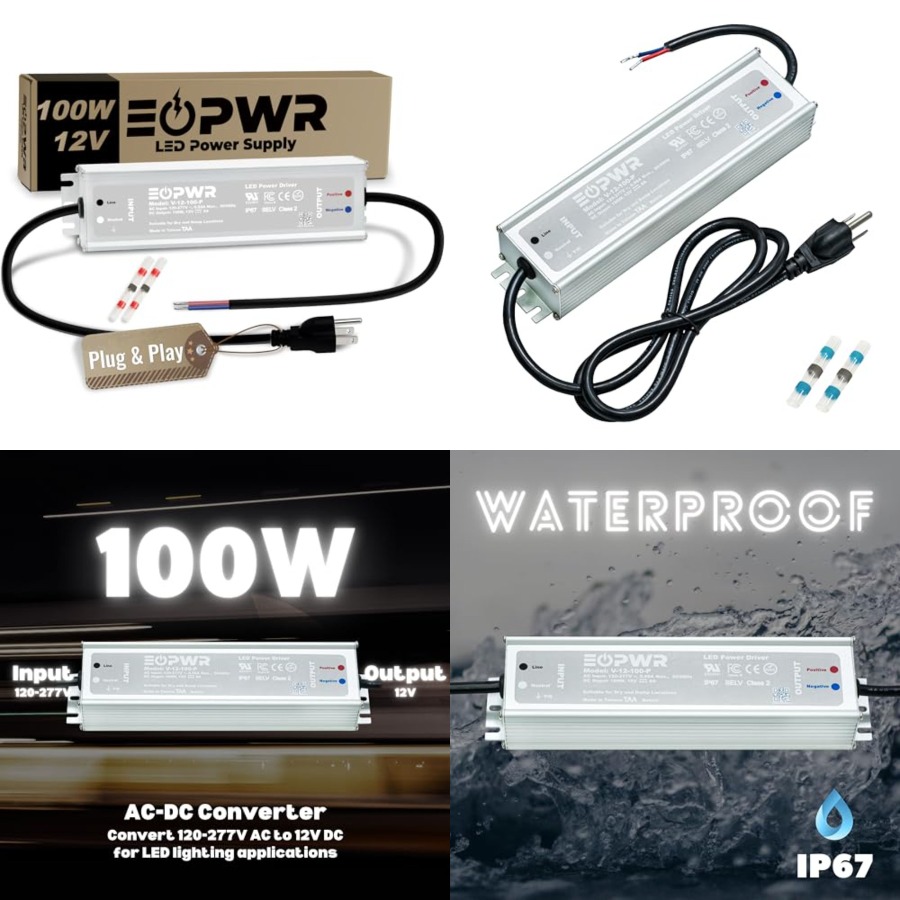 LED-Treiber, wasserdicht, IP67 – Ac Power Supply Bewertung und Preis