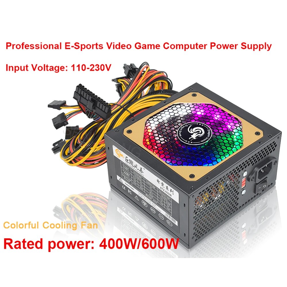 Atx 400w 600w 110-230v rgb 12v – Power Supply 650W Bewertung und Preis